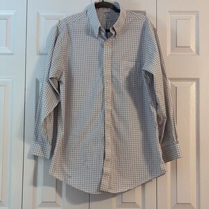 Men's Brooks Brothers Regent Checkered Shirt size 16.5, 33